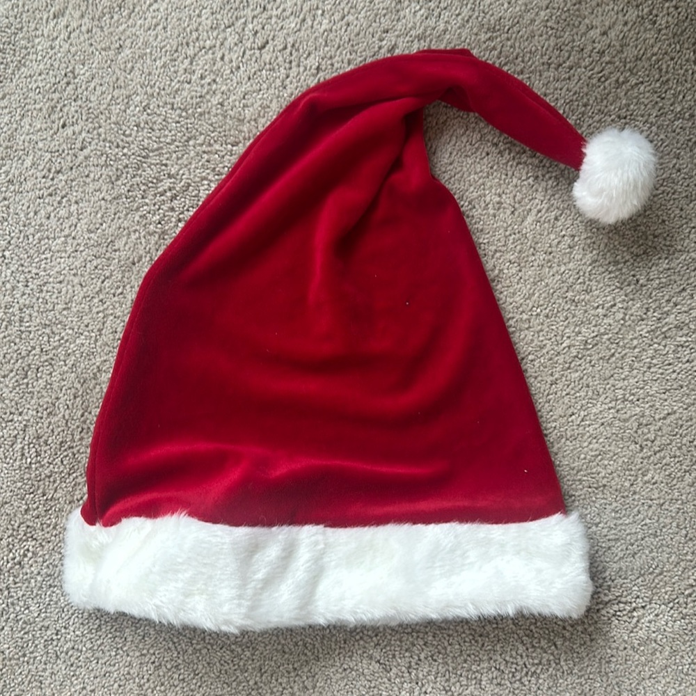 Pottery Barn Santa Hat Tree Topper